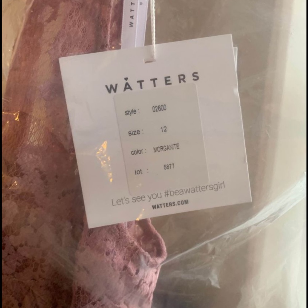Waters Bridesmaid dress Watters. Originally paid 330. Never worn. No alterations - Picture 3 of 3
